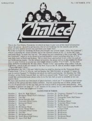 chalice newsletter